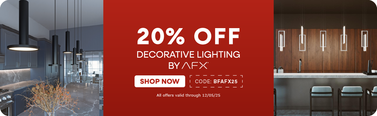 20% Off All Decorative Lights By AFX
